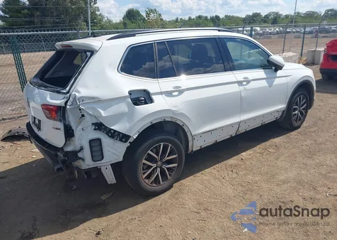 2020 Volkswagen Tiguan 2.0T Se/2.0T Se R-Line Black/2.0T Sel из США, поврежденный, VIN 3VV2B7AX4LM091767